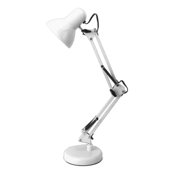 Lámpara De Escritorio E27 Metal Brazo Giratoria 360° Doblar
