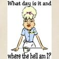 thumbnail image 2 of CafePress - Where The Hell Am I Tote Bag - Unisex Canvas Tote Bag, Beige, 1-Piece, 2 of 6