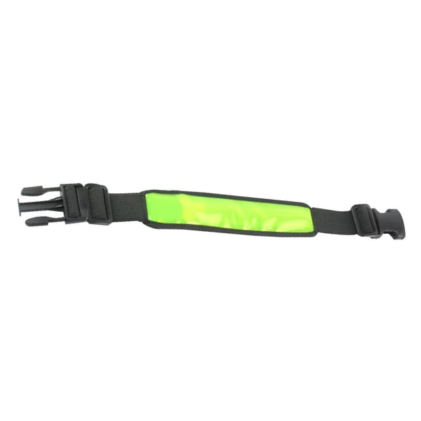 Soidarity Brazalete al aire libre LED que brilla intensamente Banda ajustable para el brazo Caminar de noche Senderismo Correr Ciclismo Correa para el Ropa Deportiva, Zapatos amarillo Soidarity OD000092-03B