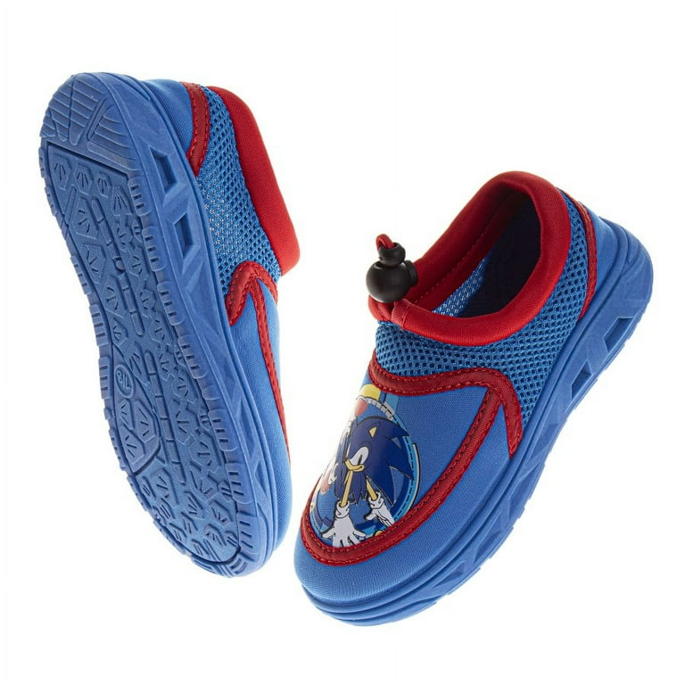 Sonic The Hedgehog Boys Dual Sizes Watershoes. (Toddler Little