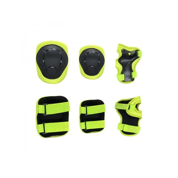 Set of 6 Children Elbow Wrist Knee Pads Sport Safety Protective Gear Guard Kids