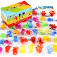 thumbnail image 4 of Paquete De 48 Recuerdos De Fiesta Con Manos Pegajosas, 6 Tipos De Bolsas De Regalos, Caja De Tesoro Para Profesores, Premios, Recompensas En El Aula, Rellenos De Piata, Regalos De Fiesta A Granel Para, 4 of 5