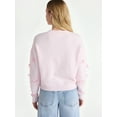 thumbnail image 3 of No Boundaries Bow Sweater, Lightweight, Women's, 3 of 5