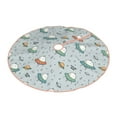 thumbnail image 2 of Bingfone Christmas Tree Skirt Mat Christmas Decoration Interior 48" -Spaceship, 2 of 6