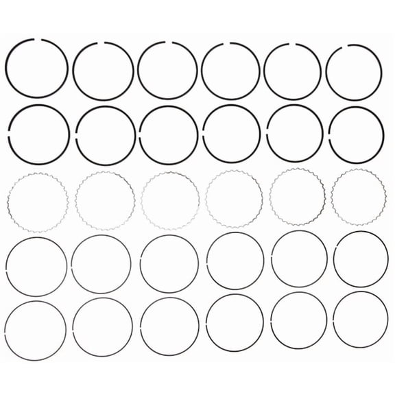 MAHLE RING SET CHROME