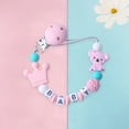thumbnail image 2 of Travelwant Pacifier Clip with Cartoon Koala, Panny & Mody Binky Clip Fit All Pacifier Styles, 2 of 8
