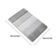thumbnail image 3 of Alfombrilla de baño de microfibra | Alfombra antideslizante y absorbente | Alfombrilla de baño suave y lavable a máquina para ducha, cocina y dormitorio | Alfombrilla de suelo gruesa de 61 x 41 cm, 3 of 9
