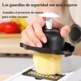 thumbnail image 4 of Cortador de Verduras, Picador de Verduras Multifuncional 22en1, Mandolina Rallador de Verduras para Cocina con 12 Cuchillas de Acero Inoxidable y Contenedor, para Frutas, Verduras y Ensaladas (Negro), 4 of 7