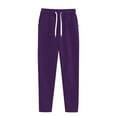 thumbnail image 4 of Outfmvch womens loungewear set,track suits for women set,petite lounge sets for women,Sports Jacket Sweatshirt Round Neck Suit,jogger sets for women 2 piece,travel outfits for women Purple S, 4 of 4