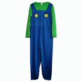 thumbnail image 4 of Mens Adult Super Mario And Luigi Fancy Dress Plumber Bros Halloween Costume, 4 of 5