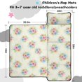 thumbnail image 5 of Pioneer Flower Floral Print Pattern Toddler Nap Mat for Teens Preschool Daycare, Teens Sleeping Mat Bag, Toddler Sleeping Bag with Pillow, 5 of 6