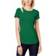 thumbnail image 1 of Camiseta básica con hombros recortados INC para mujer, verde, extragrande, 1 of 2