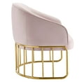 thumbnail image 5 of Modway Legacy Performance Velvet Armchair in Pink, 5 of 8