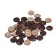 thumbnail image 5 of Botones de resina para manualidades, 50 botones coloridos de 0.984 in, exquisitos botones de aplicación ancha para decoración de costura navideña, proyectos de arte y manualidades, decoración de brico, 5 of 5