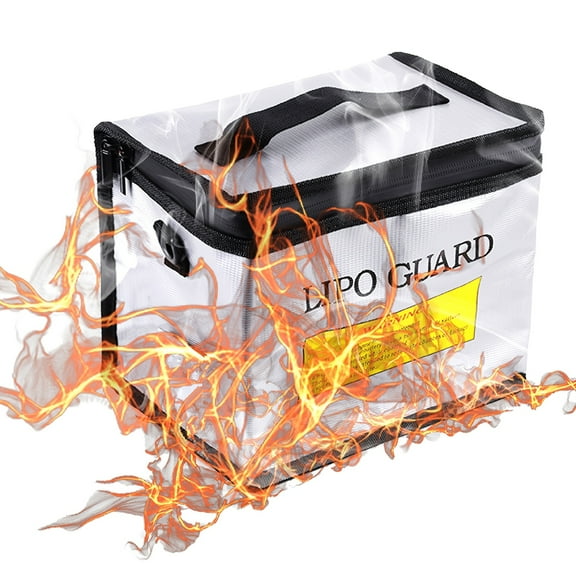 Lithium Battery Fireproof Safe Bag Large Capacity Explosion-Proof Container