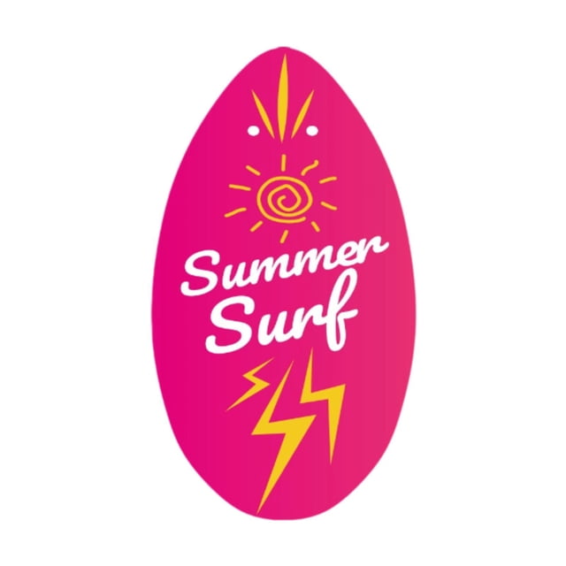 Tabla de skimboard para surf, de pie, para aguas poco profundas, con revestimiento de madera de alto brillo. Rosa