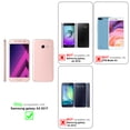 thumbnail image 2 of Cadorabo 3x Tempered Glass for Samsung Galaxy A3 2017 Screen Protection Display Saver, 2 of 8