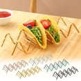 thumbnail image 5 of Feltree Support à Tacos Ondulé en Acier Inoxydable Support à Tacos Support à Tacos, 5 of 5