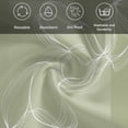 thumbnail image 5 of Sage Green Cloth Napkins, Minimalist Abstract Modern White Art Washable and Reusable Dinner Napkins Set of 6, Table Napkin for Kitchen Party Birthday Wedding Hotel Housewarming 20"x20", 5 of 8