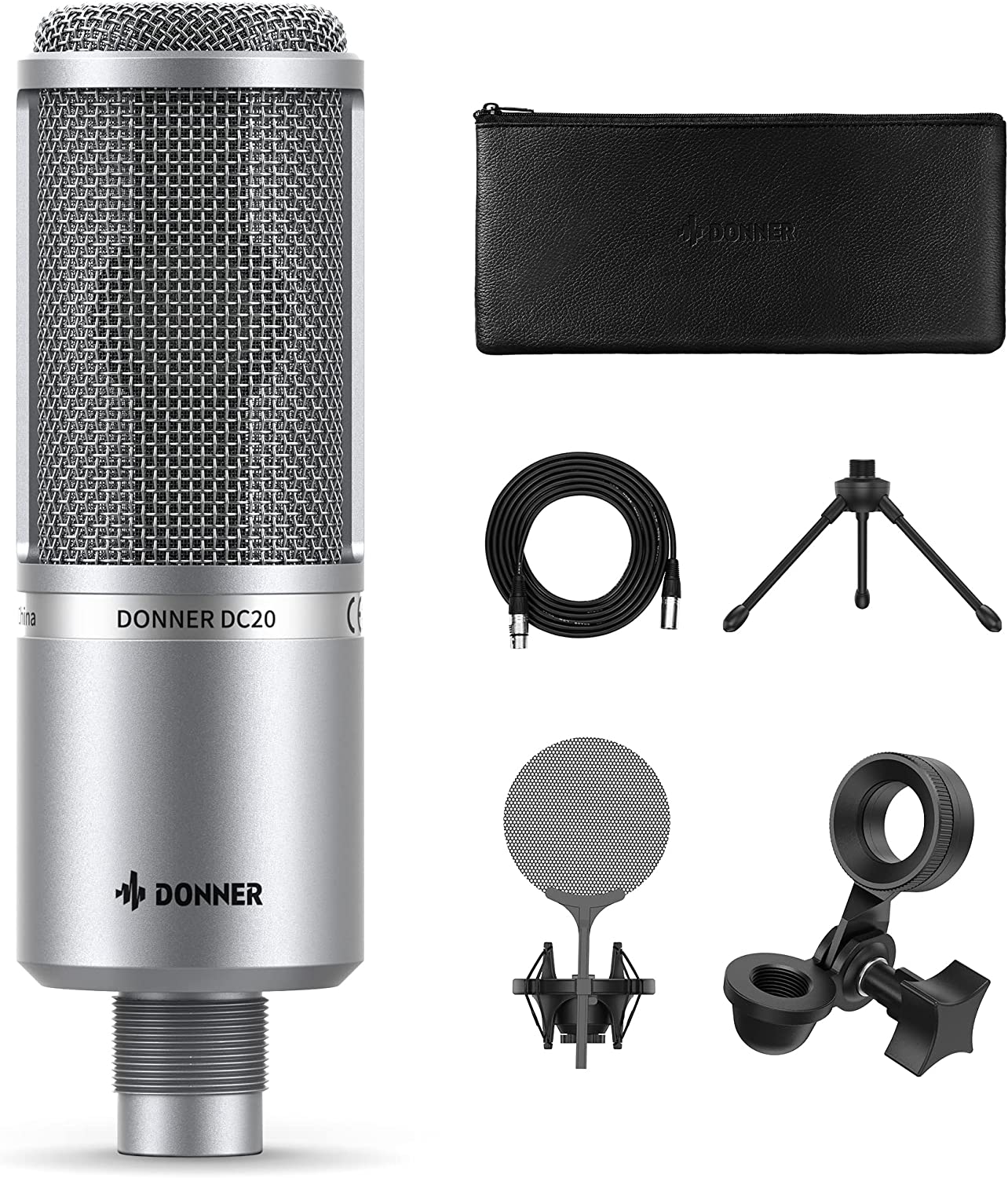 Donner Condenser Microphone, Recording Microphone for Vocal