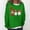 Green, variant on Tetras Hooded Sweatshirt Women 2025,Women's Large Tie Dyed Printed Round Neck Casual Long Sleeved Hoodie