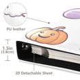 thumbnail image 3 of FORMRS 3 Ring Photo Album 4"x6" Self Adhesive Large Capacity PU Leather Cover, White Halloween Ghost, 3 of 8