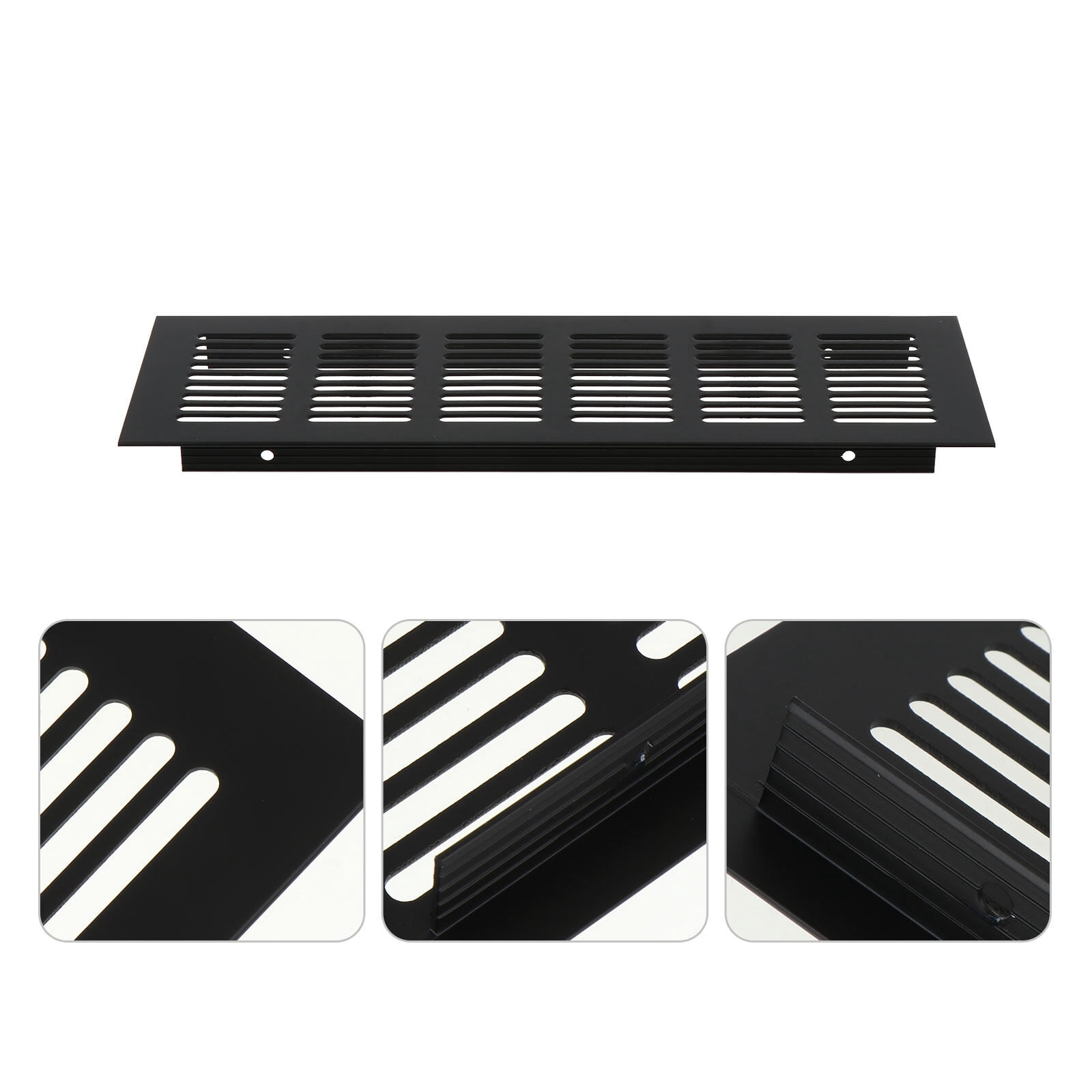 Masteelf 8 pcs Vents Cover Grille Wardrobe Shoes Cabinet Air Vent Grille for Furniture