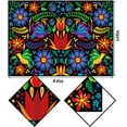 thumbnail image 3 of Rectangle Mexican Table Cloth Mexico Cinco De Mayo Decoration Fiesta Party Day of The Dead Table Cover Home Dining Room Kitchen Decor-60×84 inch, 3 of 5