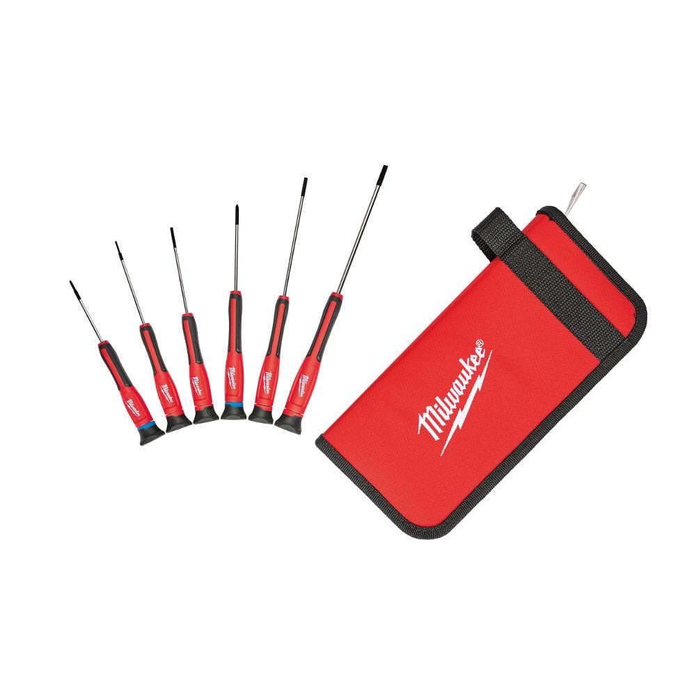 Milwaukee48222606 6 pc. Precision Screwdriver Set