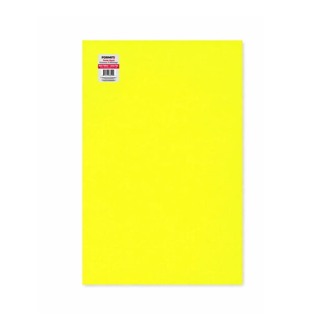 FORMIT Neon Yellow Poster Board 22"x28"