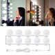 thumbnail image 3 of 6/10/14 Bulbs DIY Makeup Mirror Lights LED Vanity Lights Dressing Mirror Lights, 3 of 5