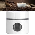 thumbnail image 4 of Coffee Beans Jar,  Sealing Mini Size Sugar Storage Box Glass And Metal  For Kitchen Food Storage Black,White,Silver,Red, 4 of 8