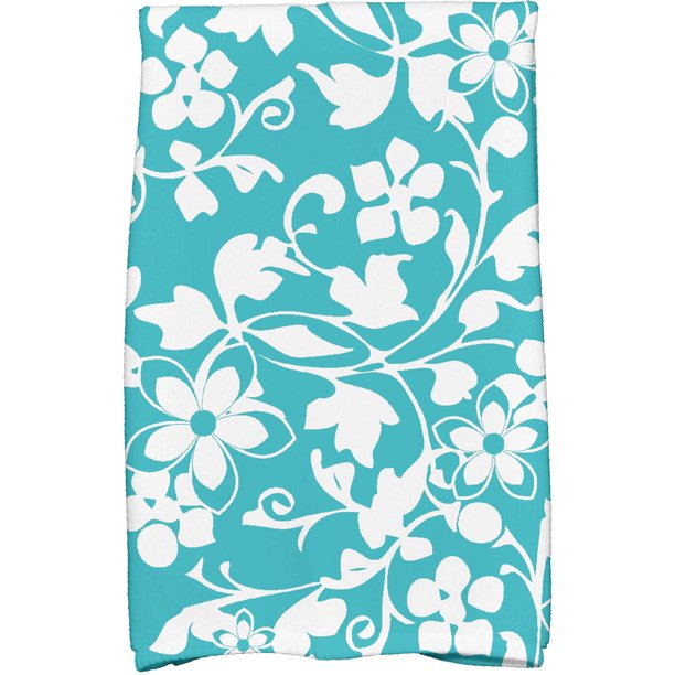 Simply Daisy 18" x 30" Evelyn Floral Print Kitchen Towels