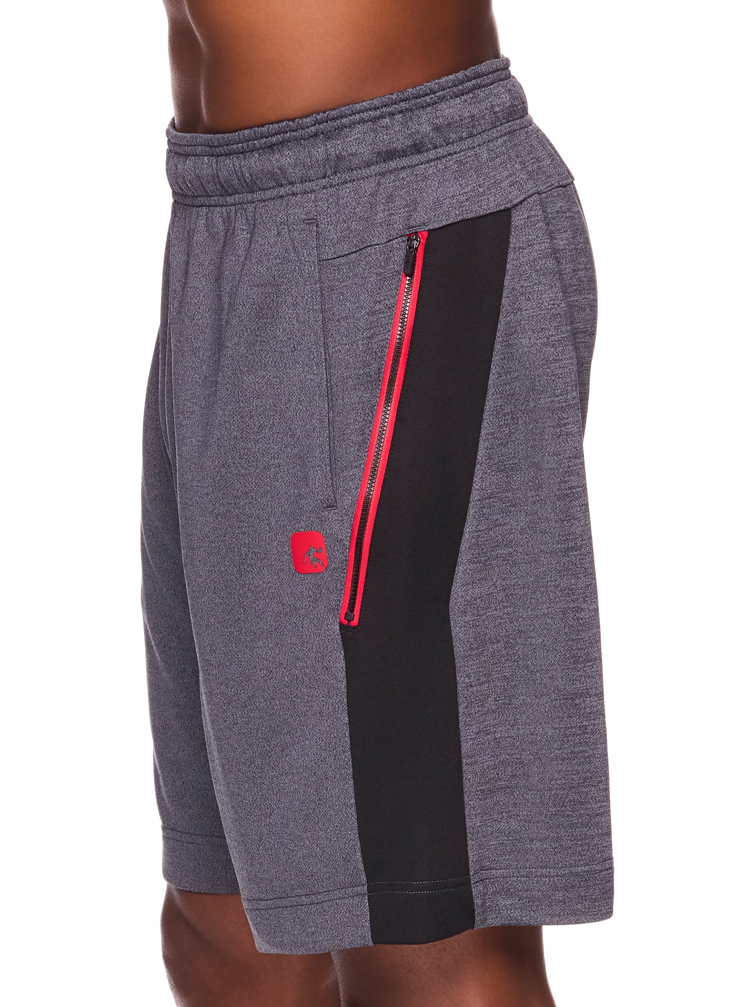 AND1 Men's and Big Men's Active 8" Shorts, up to size 3XL