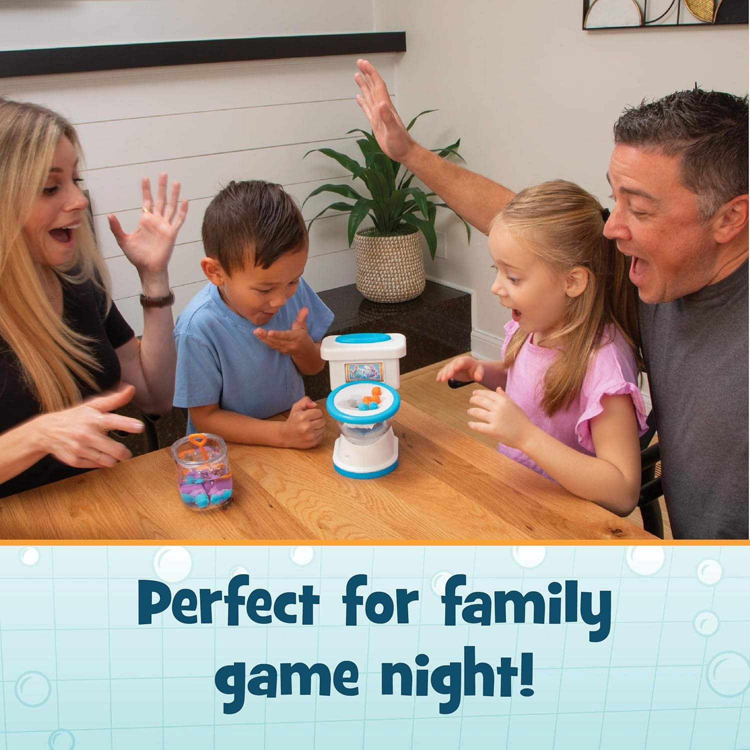 PlayMonster, Don't Flush the Fish, Kids & Family Games, Board Game for Children Ages 4 and up