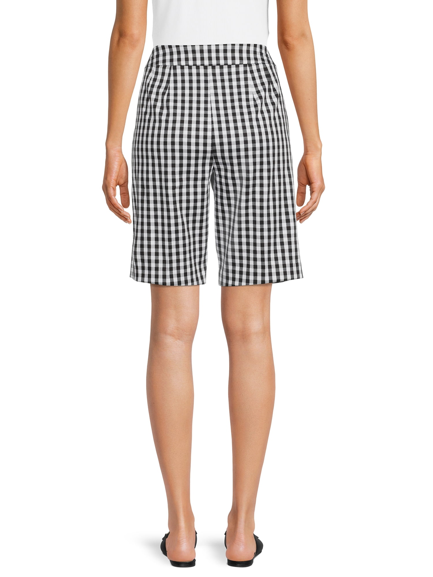 Time and Tru Women's Pull-On Bermuda Shorts