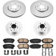 thumbnail image 2 of PowerStop Front and Rear Geomet Coated Brake Rotor and Pad Kit Fits: KIA Select Models CRK5838, 2 of 5