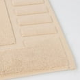 thumbnail image 6 of Superior Leo Cotton Geometric Border Bath Mat, 22" x 35", Set of 2, Camel, 6 of 10