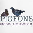 thumbnail image 3 of CafePress - Pigeons Are Cool Men's Light Pajamas - Men's Light Loose Fit Cotton Pajama Set, 3 of 7