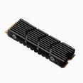 thumbnail image 1 of M.2 2280 Disipador de calor Aleación de aluminio SSD Cooler para consola de juegos PS5 (negro), 1 of 6