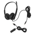 thumbnail image 2 of Auriculares USB XD1000, micrófono con reducción de ruido de 3,5mm, auriculares de servicio al cliente para centro de llamadas de seminarios web de Skype, 2 of 8