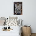 thumbnail image 7 of Ayatul Kursi Islamic Wall Art - Black, Gold & White Arabic Calligraphy Canvas Print, 7 of 7