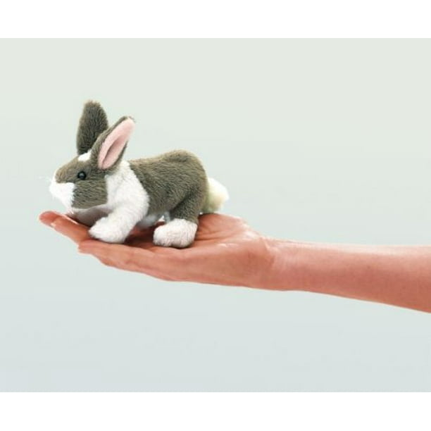 Folkmanis Mini Bunny Rabbit Finger Puppet