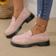 thumbnail image 4 of Mocasines Cómodos para Zapatos Suela Gruesa Mujer Combinados Uso Diario, 4 of 9
