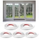 thumbnail image 1 of Decorative Window Grilles, 5-Roll Set, 32.8ft Self-Adhesive Peel and Stick Design for Easy Application, 1 of 5