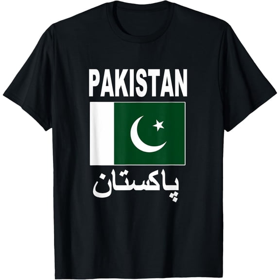 men and women can wear,Pakistan Flag T-Shirt Cool Pakistani Flags Gift Top Tee
