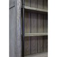 thumbnail image 4 of Martin Furniture Avondale 5-Adjustable Shelf Tall Wood Bookcase - Wall Gray, 4 of 11