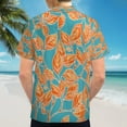 thumbnail image 6 of High Quality Hawaiian Shirts for Men Short Sleeve Aloha Beach Shirt Floral Summer Casual Button Down Shirts Blouses 8N6DD7, 6 of 7