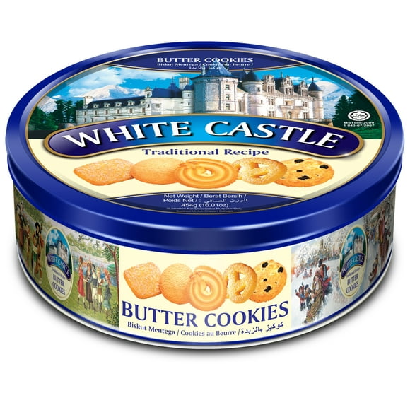 WHITE CASTLE BUTTER COOKIES, WHITE CASTLE BUTTER COOKIES