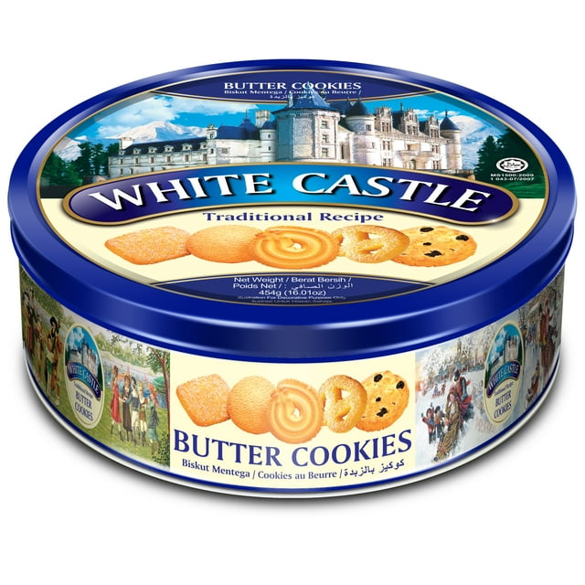 WHITE CASTLE BUTTER COOKIES